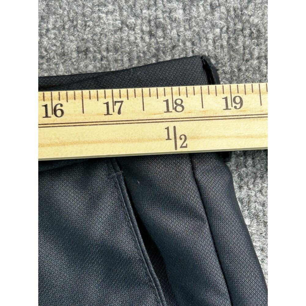 Sonneti Uomo 44R 2 Pc Suit Black Super 150's MicroTech 38x30 Hand Tailored - Picture 9 of 16